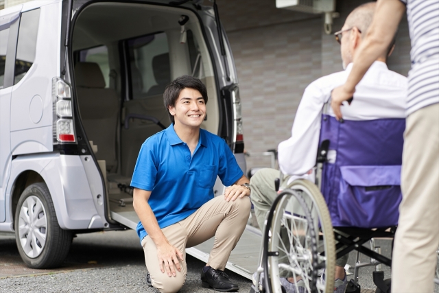 介護タクシーへの乗車